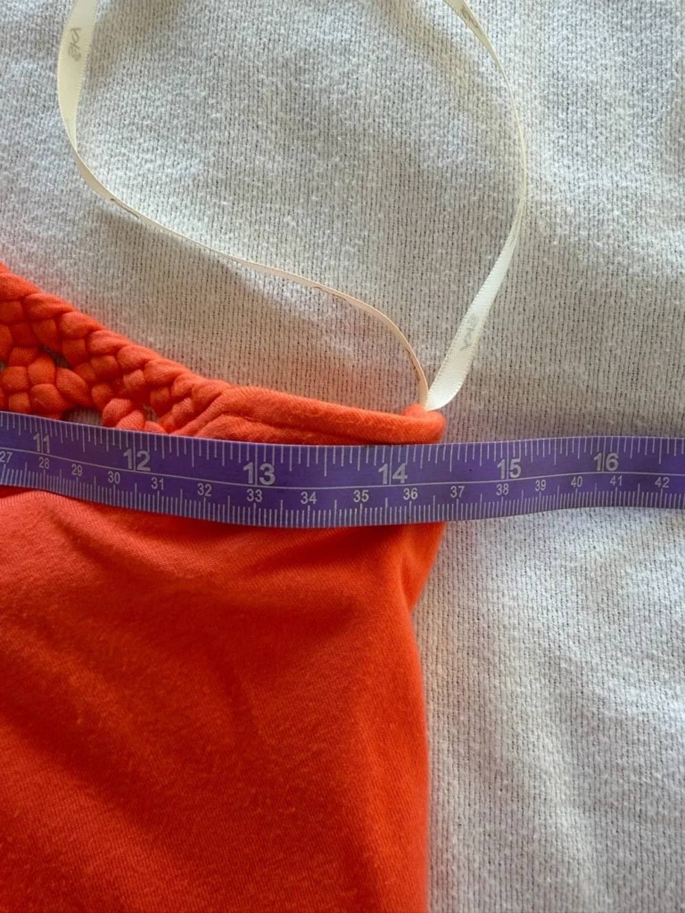 NWT SKY Orange Halter Maxi Dress Medium Boho Flowy Summer Beach Vacation Resort - Picture 7 of 8